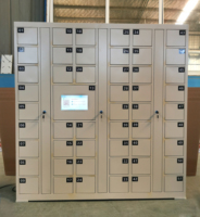 Estación de Carga para Celulares con 24 Puertos, Fabricante de Casilleros Públicos para Cargar Teléfonos Móviles