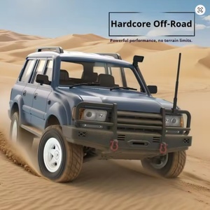 Voiture RC WPL D54 1/16 LC80 4x4 à simulation proportionnelle complète, véhicule tout-terrain d'escalade, voiture de drift RC pour adultes, jouets et cadeaux - Product Image 4