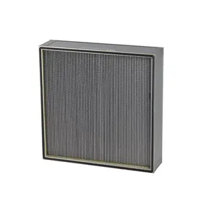 Air Filter Manufacturer Industrial Deep Pleat HEPA Filter H13 H14