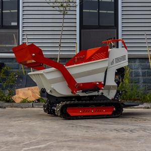 500Kg Wheel Crawler <span class=keywords><strong>Barrow</strong></span> Mini Dumper con motor de gasolina Briggs Stratton - Product Image 4