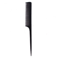 Peigne à queue de rat en plastique, peigne à dents fines pour coiffure, peigne de sectionnement pour tressage de cheveux