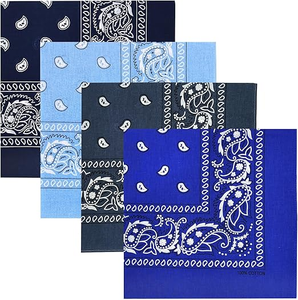 Linda Bandana Infantil con Diseño de Paisley Personalizada para Niños, Bandana Personalizada para Actividades Escolares, Campamentos de Verano, Identificación, Accesorio para la Cabeza - Product Image 5