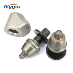 Puntas de fresado de asfalto de alta resistencia W6/20 W7/20 W6/22 W7/22C con dientes de carburo, accesorios para máquinas fresadoras de carreteras - Product Image 4
