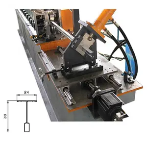 Bingkai Langit-langit Gantung T Grid Roll Forming Machine