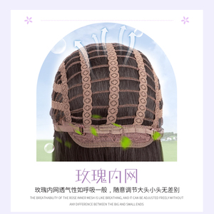 Peluca Larga Rizada Lanmei, Degradado Gris Púrpura, Flequillo Lateral, Línea de Cabello Natural, Peluca Completa para Cosplay - Product Image 4