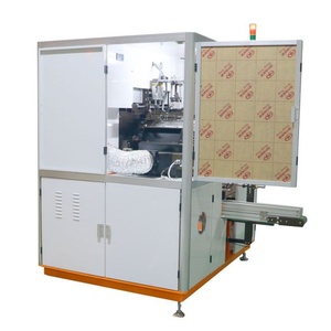 Machine de sérigraphie automatique de haute qualité approuvée CE, multicolore, zone d'impression maximale 200x300mm, 10 stations verticales - Product Image 4