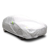 Vente en gros de bâche de voiture complète en polyester imperméable avec protection UV spécifique pour les voitures