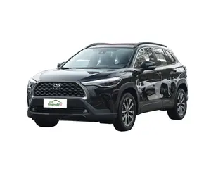 Carros novos 2023 Toyota Corolla Cruz cinza SUV Compacto Feito na China Marca Japonesa Toyota Highlander Toyota Land Cruiser Assento Hea