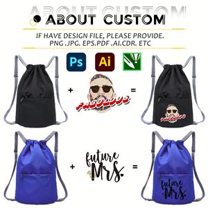 Custom Waterproof Polyester Fashion Outdoor Sports <b>Backpack</b> for Gym <b>Light</b>-<b>Weight</b> Foldable Zipper Closure Large Capacity Logo - Product Image 3