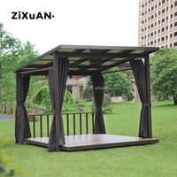 Cabane de jardin en Aluminium, tente d'extérieur, gazébo