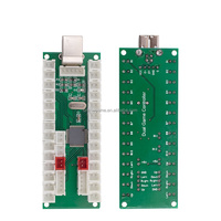 Placa Controladora USB con Codificador de Retardo Cero para PC/PS3/iOS/Android, Kit de Juego Arcade DIY para 1 Jugador