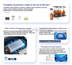 เครื่องวิเคราะห์คุณภาพน้ำด้วยวิธีวัดความต้องการออกซิเจนทางชีวเคมีแบบดิจิทัล WEIAI สำหรับห้องปฏิบัติการ ปราศจากสาร<span class=keywords><strong>ปรอท</strong></span> พร้อมตู้ทดสอบความต้องการ<span class=keywords><strong>ออกซิเจน</strong></span>ทางชีวเคมีแบบดิฟเฟอเรนเชียลเพรสเชอร์ - Product Image 6