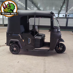 Tricycle motorisé commercial Tuk Tuk 250cc à <span class=keywords><strong>3</strong></span> roues, véhicule de transport de passagers et de marchandises à carrosserie fermée, moteur refroidi par eau pour l'Afrique et l'Asie - Product Image 2