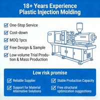 Pièces moulées par injection en TPU et TPE de l'usine chinoise de plastique, produits tendance en plastique sur mesure, couvercles en plastique, blocs moulés, pièces injectées
