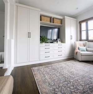 BALOM Customized Modern Bedroom Furniture Set, Wardrobe & <b>TV</b> Stand <b>Combo</b> for Villa/Apartment/Hotel Ardrobe,Best Price - Product Image 4