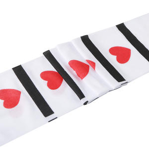 Medias de Reina Roja con Diamantes y Corazones Rojos para Disfraces de Fiesta de Baile de Cosplay para Mujer, HCPS-047 - Product Image 2