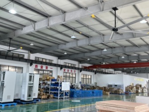 Bền Hợp kim nhôm lưỡi 7-24ft quạt trần với 52 vòng/phút tốc độ yên tĩnh tiếng ồn cho công nghiệp sử dụng - Product Image 3