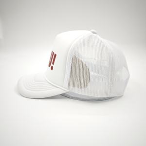 Gorra Trucker de Espuma con Estampado de Logotipo Personalizado, Diseño de Malla, Gorra de Playa de Lona con 5 Paneles - Product Image 4