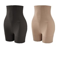 Culotte gainante taille haute pour femme, post-partum, effet push-up fessier, sans couture, amincissante et sculptante