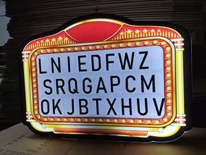 Letrero LED VIP de Las Vegas Miami, Caja de Mensajes con Letras Intercambiables para Discotecas, Bares, Fiestas, Letrero Luminoso para Discotecas - Product Image 5