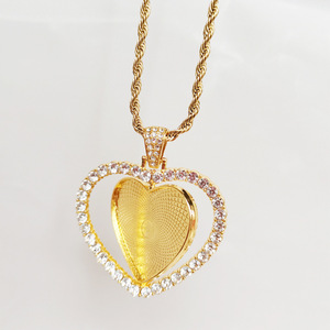 Collar Personalizado <span class=keywords><strong>para</strong></span> Sublimación, Collar en Blanco Imprimible por Transferencia de Calor con Imagen <span class=keywords><strong>para</strong></span> Manualidades, Regalos de San Valentín y Cumpleaños - Product Image 3