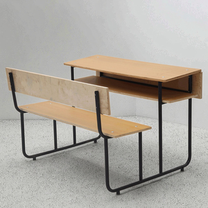 Banc de bureau polyvalent pour adultes et étudiants, mobilier en bois au design traditionnel pour la maison, le bureau, la chambre, le salon, l'hôtel, l'école, l'entrepôt - Product Image 2