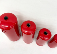 Échantillon gratuit de bouteilles d'extincteur vides à revêtement intérieur durable pour système d'extinction d'incendie à poudre sèche avec OEM DOM