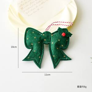 Decoraciones colgantes navideñas ecológicas de alta calidad, suministros para fiestas al por mayor para eventos de cocina en casa, incluye llavero de coche - Product Image 6