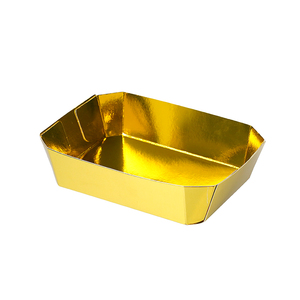 Caja <span class=keywords><strong>de</strong></span> Papel Plegable Ecológica con Recubrimiento Dorado en Forma <span class=keywords><strong>de</strong></span> Barco <span class=keywords><strong>para</strong></span> Frutas y Verduras, con Tamaños Personalizables - Product Image 6