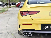 Kit de Mejora Trasera de Lujo Pharri para Mercedes Benz CLA W118 2019+, Actualización a Difusor Trasero CLA45 AMG con Puntas de Escape Cuádruples