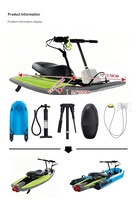 Planche de surf électrique gonflable, hoverboard aquatique, planche à moteur électrique, planche de surf à propulsion par jet