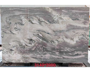 Encimera de pared con características interiores de diseño personalizado, piedra de cuero Natural, púrpura, verde, lila, <span class=keywords><strong>Aquarella</strong></span>, cuarcita pulida, resistente al agua - Product Image 2