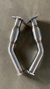 Infiniti için yeni paslanmaz çelik 304 egzoz iniş borusu Q50 16-2020 3.0TT Redsport redexhaust egzoz başlıkları - Product Image 6