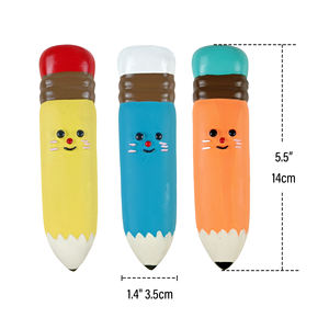 C4P toptan yumuşak lateks yıkanabilir çiğnemek köpek oyuncak çevre dostu kalem şekli köpek köpek oyuncak - Product Image 6