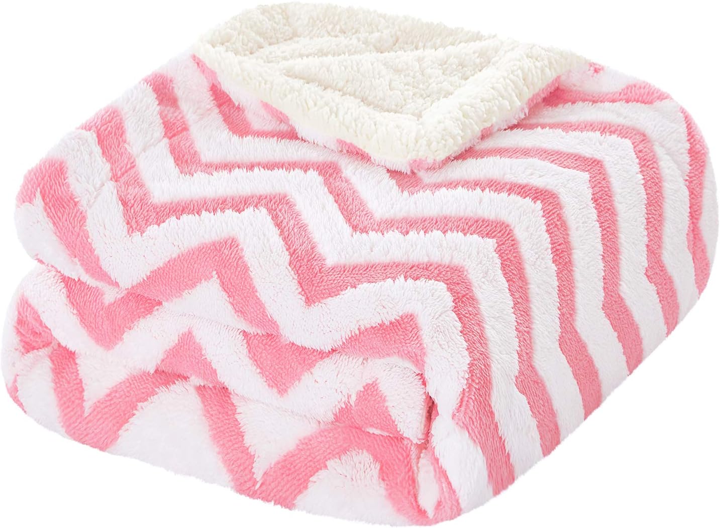 สีชมพูและสีขาว