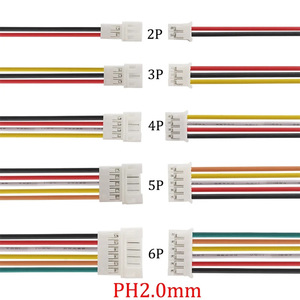 Rangkaian Kabel Tembaga Berlapis Timah PH2.0mm 2p3p4p5p6p Kabel Ekspansi Harness Berisolasi PVC IP68 Tahan Air 50V untuk Peralatan Elektronik - Product Image 4