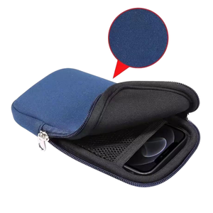 Bolsa de almacenamiento de neopreno antirrobo para teléfono inteligente con impresión personalizada, bolsa de viaje portátil para teléfono móvil, deportes, gimnasio, senderismo, bolsa para teléfono - Product Image 4