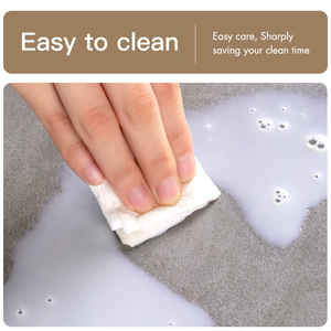 Alfombrilla para silla de oficina, rectangular, de PVC, antideslizante, de color sólido, para protección de escritorio y suelo de madera dura - Product Image 4