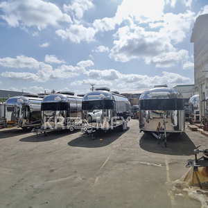 China Food Truck Remolque de alimentos de acero inoxidable con equipo de cocina CE DOT Aprobado Fast Coffee Catering Cart - Product Image 6