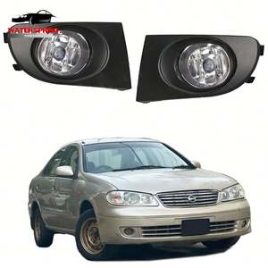 Luz antiniebla para conducción de automóviles, luz de parachoques para Nissan Sentra Sunny Almera N16 <span class=keywords><strong>Sedan</strong></span> <span class=keywords><strong>2004</strong></span>-2008, luz antiniebla con arnés de cables de interruptor - Product Image 1