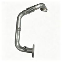 Ensemble de tuyau d'échappement de moteur de haute qualité 1014309971 pour l'échappement du moteur, avec support de capteur, support et bride.