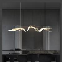 Lustres décoratifs modernes de luxe en forme de streamers BGST, éclairage pour hôtel, salon, luminaire suspendu en acrylique LED