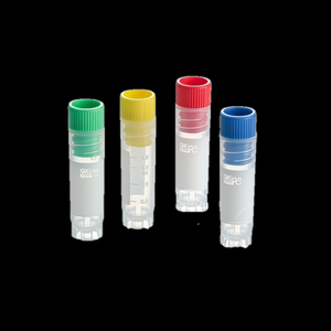 실험실 테스트용 의료용 플라스틱 소모품, 1.5ml 및 1.8ml 냉동 보존 튜브, 나사 캡 극저온 다양한 모델 - Product Image 3