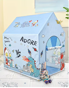 Tente de sport d'intérieur bricolage gratuit rangement facile cabane de jeu lavable <span class=keywords><strong>tipi</strong></span> pop-up pour l'interaction parent-enfant enfants jeux en plein air bébés - Product Image 6