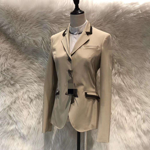 Chaqueta de Equitación Softshell para Mujer para Concursos Ecuestres, Personalizable - Product Image 1