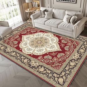 Tapis en cachemire synthétique ultra doux, fabriqué à la machine, imprimé sur mesure, design persan classique, pour la vente en gros, enfants, familles - Product Image 6