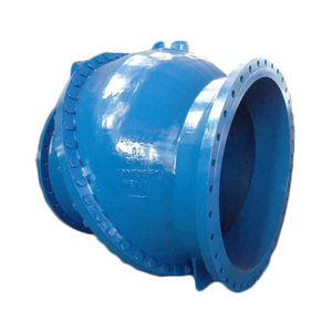 <span class=keywords><strong>Valvola</strong></span> di ritegno a disco singolo manuale in ghisa sferoidale in acciaio inossidabile CF8 CF8M, tipo a battente flangiato - Product Image 6