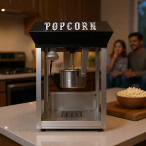 Machine à Popcorn Mini Db 4 Ounces, Électrique à Air Chaud, Métal, 1200W, pour la Maison - Product Image 2