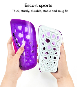 Tùy chỉnh bóng đá thiết bị bảo vệ tổ ong chân bảo vệ ống chân bảo vệ bóng đá miếng đệm ống chân cho trẻ em người lớn - Product Image 3