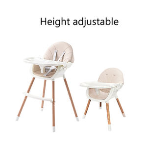 Silla de comedor moderna para niños, asiento antideslizante de alta calidad, altura ajustable, con plato, <span class=keywords><strong>2022</strong></span> - Product Image 5